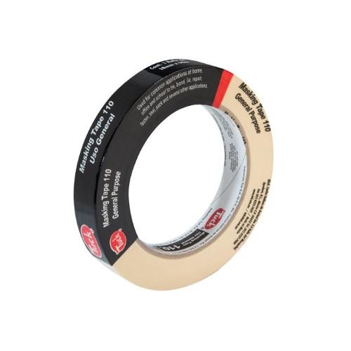 CINTA MASKING 18MMX50M TUCK TIPO 110 USO GENERAL EMPAQUE NEGRO