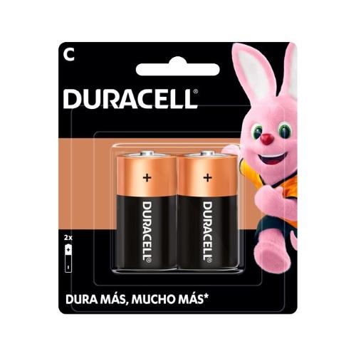 BLISTER CON 2 PILAS C DURACELL