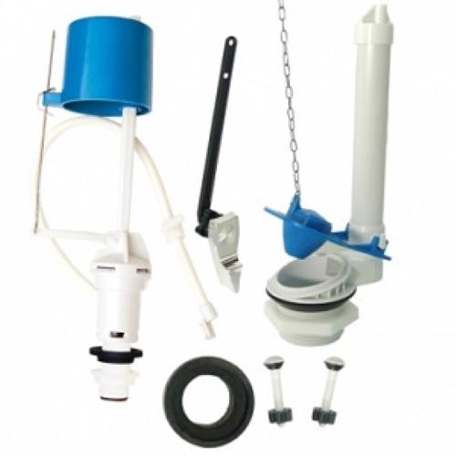 JUEGO DE HERRAJE COMPLETO DE 2" PARA WC COFLEX