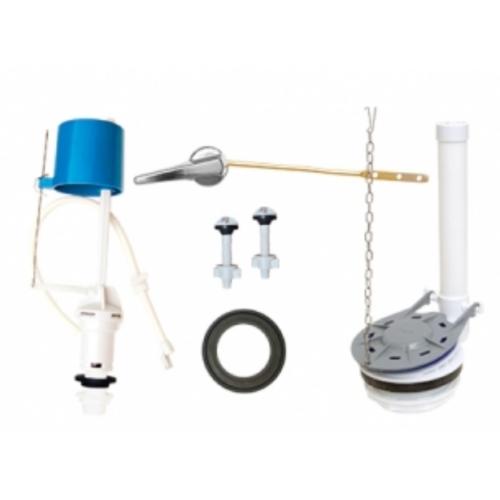 JUEGO DE HERRAJE CLASICO DE 3" DE 2 pzas. PARA WC COFLEX