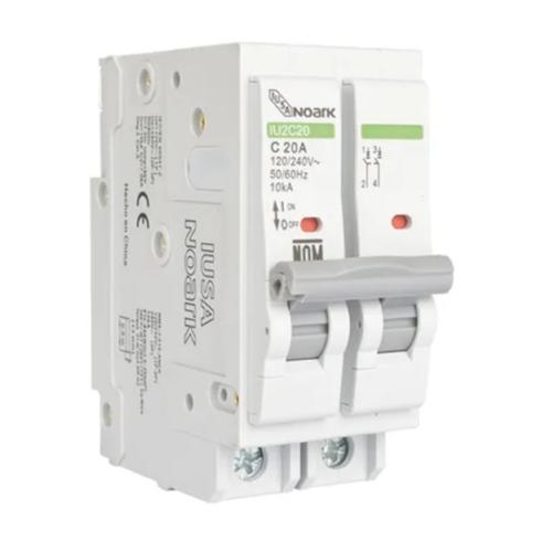 INTERRUPTOR TERMOMAGNETICO DE 2 POLOS / 20 A IUSA
