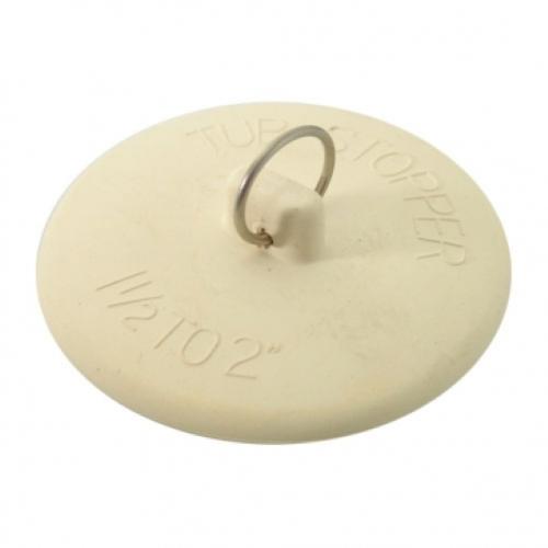 TAPON DE HULE CON ANILLO DE ACERO INOXIDABLE PARA BAÑERA 1-1/2" A 2" COFLEX