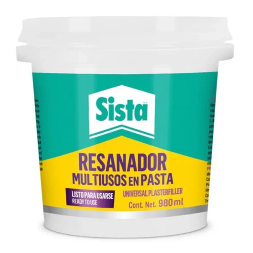 RESANADOR BLANCO MULTIUSOS EN PASTA 980 ml SISTA