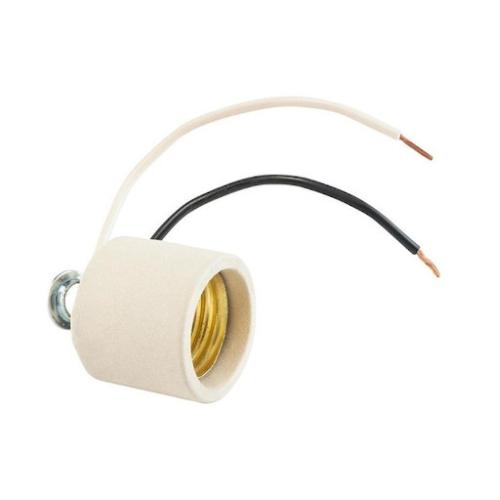 PORTALAMPARA DE PORCELANA CON CABLE CENTRAL IUSA