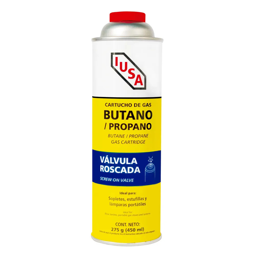CARTUCHO GAS BUTANO IUSA 275 GR