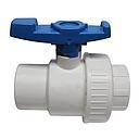 VALVULA UNION SENCILLA CEMENTAR DE 1" PVC TECNOPLASTIC