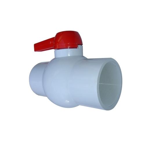 VALVULA PVC ESFERA ROSCABLE 3/4CEDULA 40