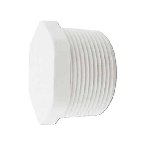 TAPON MACHO PVC ROSCA EXTERIOR 3/4 CEDULA 40
