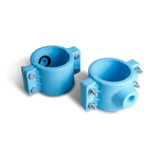 ABRAZADERA DE PVC METRICA 10" X 3/4" CONPLASA