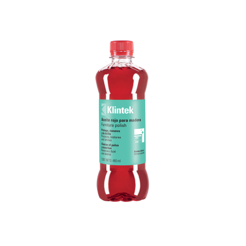 ACEITE ROJO PARA MUEBLES 480 ML KLINTEK