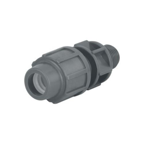 ADAPTADOR MACHO COMPRESION 1/2" GRIS RAMAL 61899 TASCO