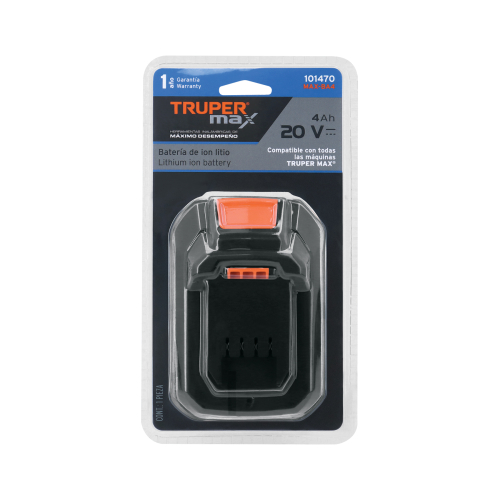 BATERÍA ION LITIO TRUPER MAX 20V, 4AH