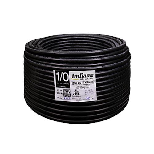 CABLE DE COBRE THW CALIBRE 1/0 NEGRO