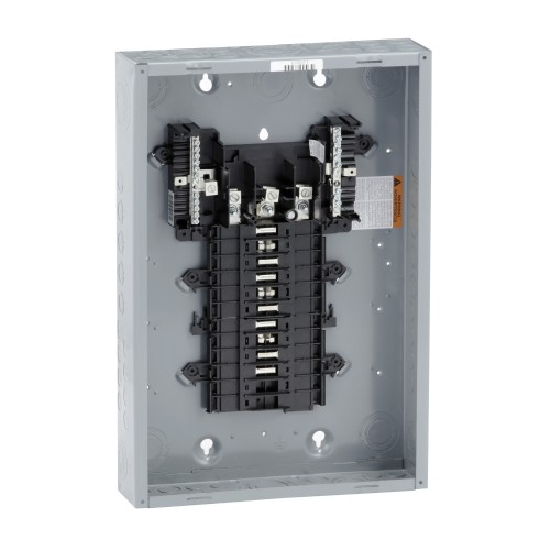 CENTRO DE CARGA DE ZAPATAS 125 A  TRIFASICO  20 POLOS  GABINETE DE INTERIOR  QO320L125G SQUARE D