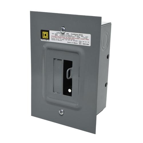 CENTRO DE CARGA QO 40 A  120/240 V  10 kA  GABINETE EMPOTRAR  QO2F SQUARE D