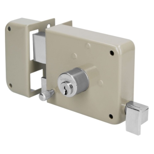 CERRADURA SOBREPONER IZQ INSTALA-FACIL CAJA HERMEX BASIC
