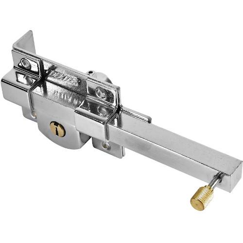 CERRADURA BARRA IZQUIERDA CROMO EN CAJA DEXTER