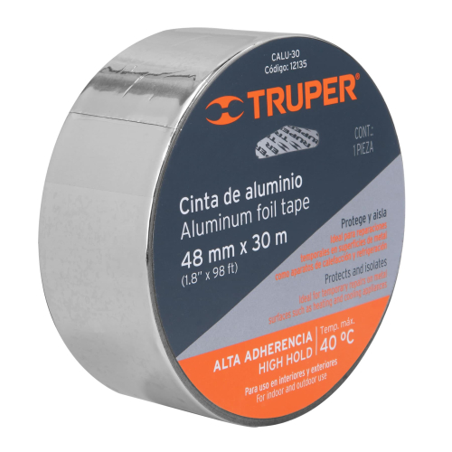 CINTA DE ALUMINIO DE 48 mm X 30 m TRUPER