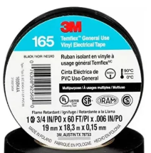 CINTA ELECTRICA DE 3/4 X 18.3 m 3M - 165 TEMFLEX