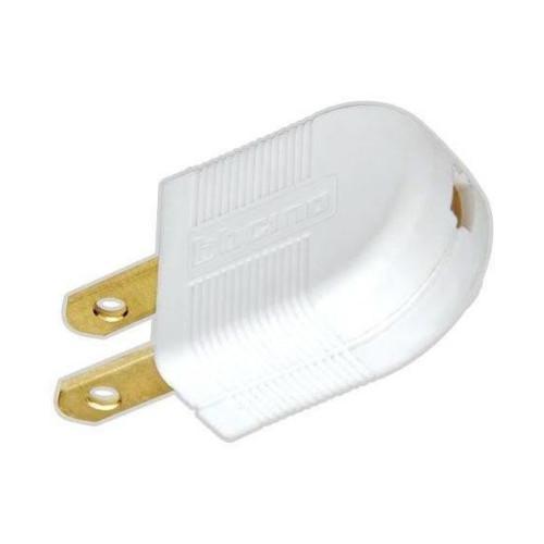 CLAVIJA BLANCA DE 2 POLOS / 15 A 127 V BTICINO