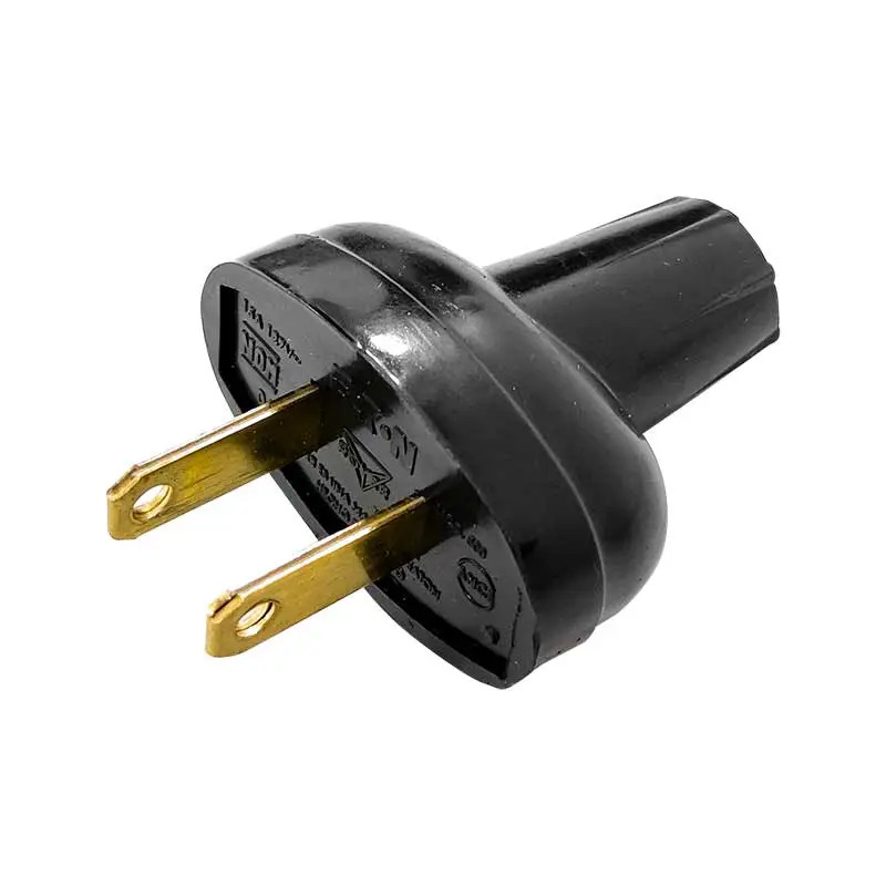 CLAVIJA SENCILLA NEGRO 15A 127V ROYER