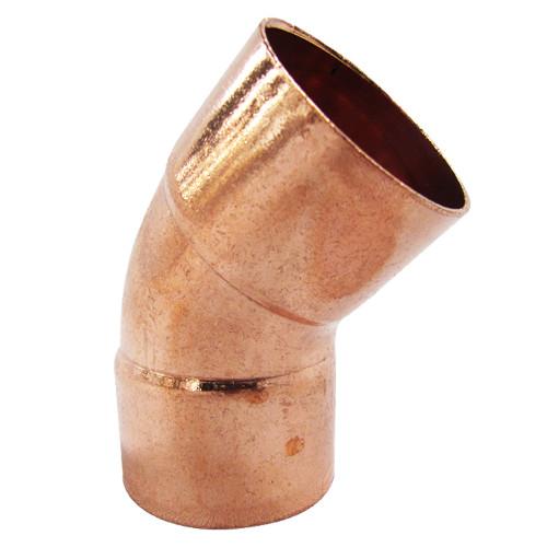 CODO 4 X 45º COBRE