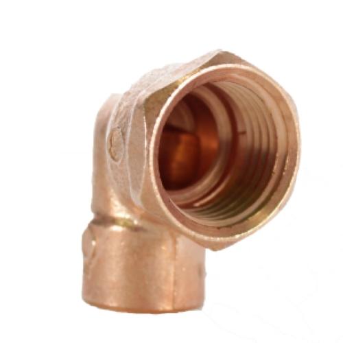 CODO PIPA 1/2 COBRE ROSCA INTERNA