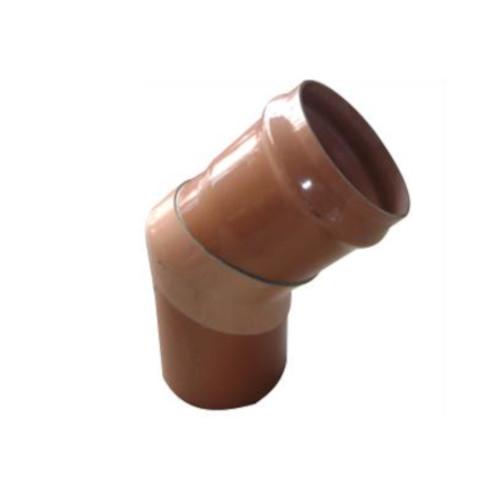CODO PVC CON CAMPANA DE 10" X 45º SERIE 25