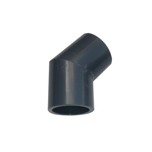 CODO PVC CEMENTAR 21/2 X 45º CEDULA 80