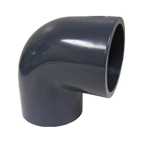 CODO PVC CEMENTAR 6 X 90º CEDULA 80