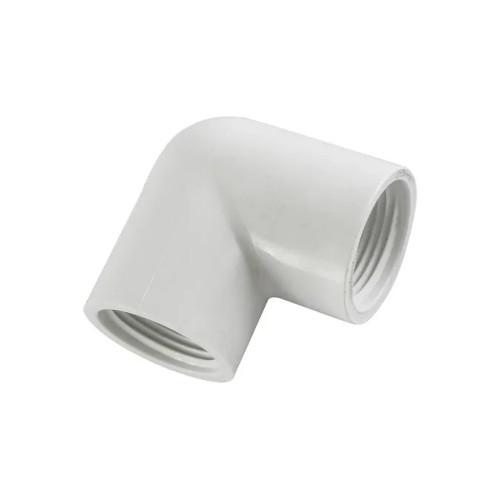 CODO ROSCA HEMBRA - HEMBRA DE 1/2" X 90º PVC CEDULA 40