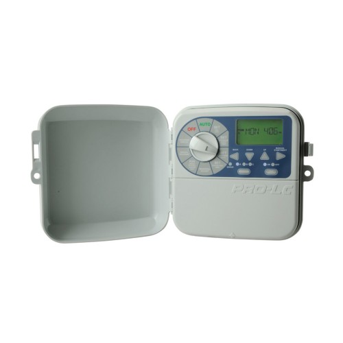 CONTROLADOR DE RIEGO EXTERIOR PRO-LC 4 ESTACIONES CON TRANSFORMADOR  3104W-SPAN K RAIN