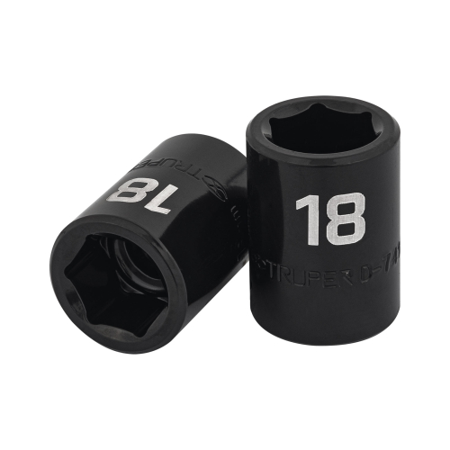 DADO IMPACTO 6 PUNTAS 18MM 1/2 TRUPER