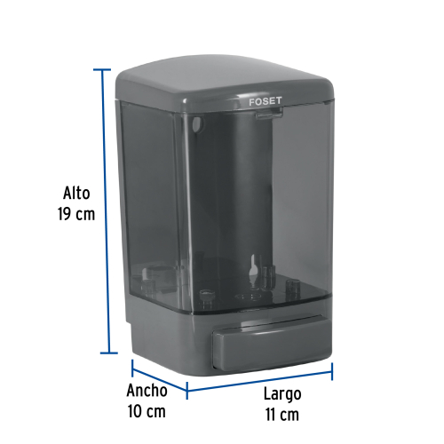 DOSIFICADOR PARA JABON LIQUIDO HUMO FOSET BASIC