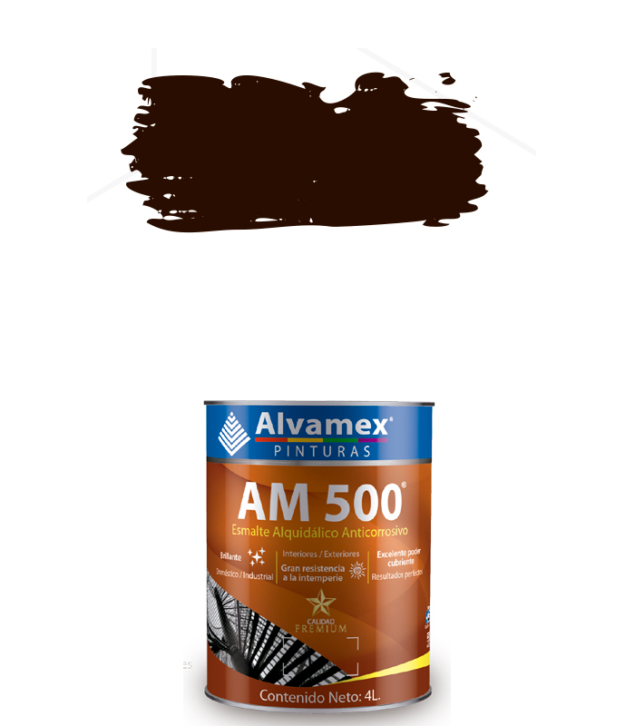 ESMALTE 1/4 L CAFE TABACO AM500