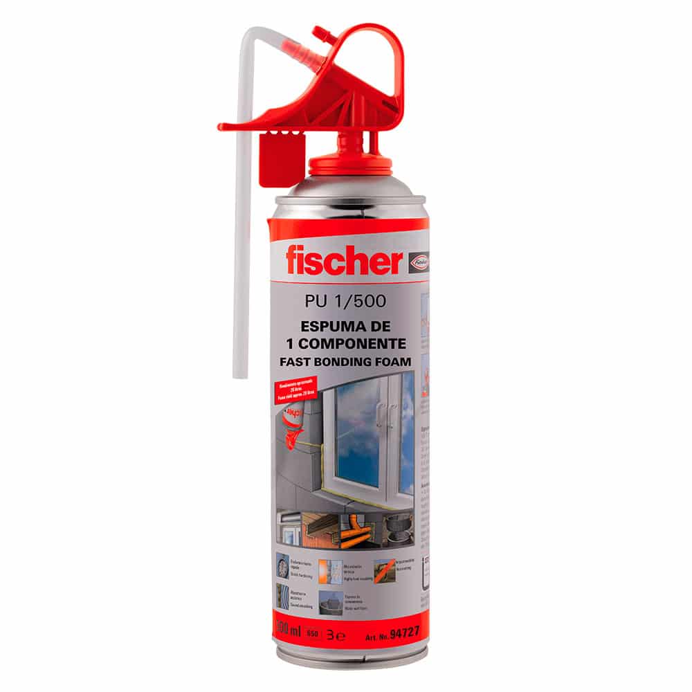 ESPUMA DE POLIURETANO 500 ML FISCHER