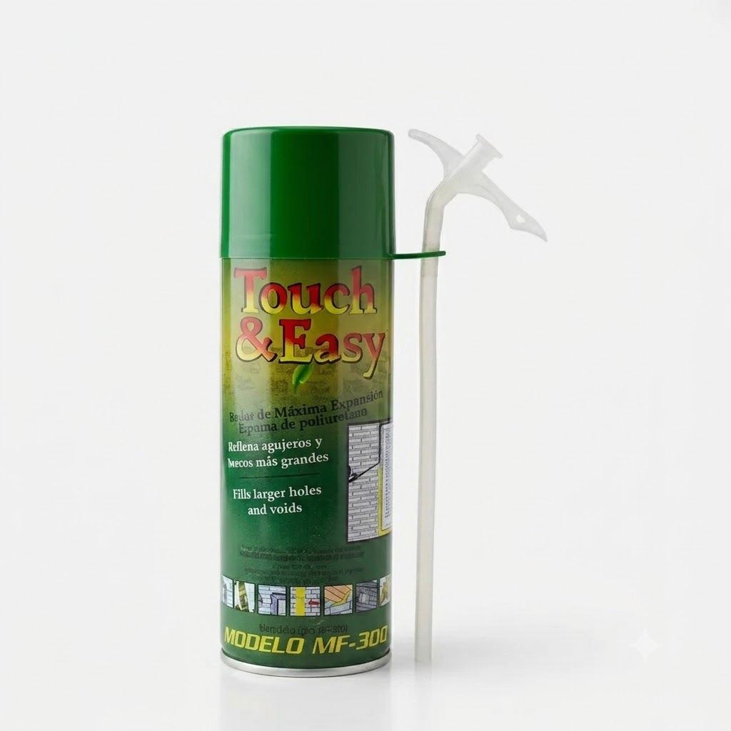ESPUMA POLIURETANO 300ML TOUCH&amp;EASY