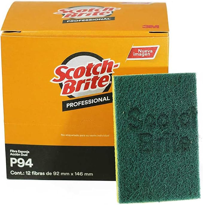 FIBRA SCOTCH BRITE C/ESPONJA CHICA P-94