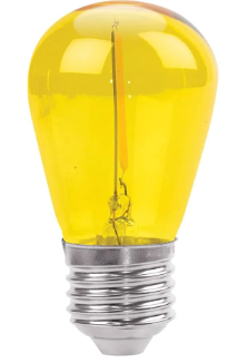 FOCO LED S14 1W AMARILLO AKSI