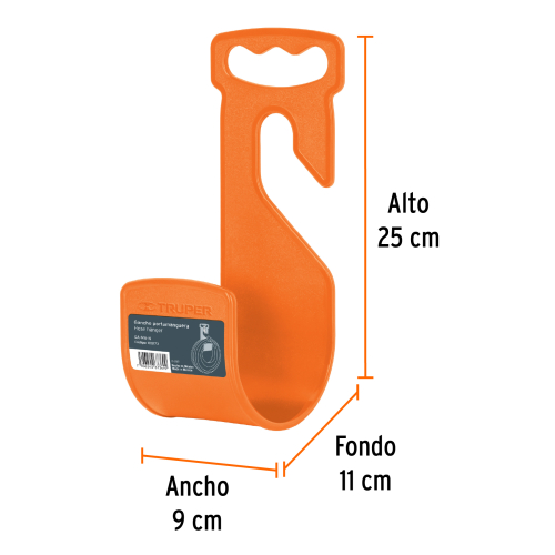 GANCHO PLASTICO P/MANGUERA DE JARDIN TRU