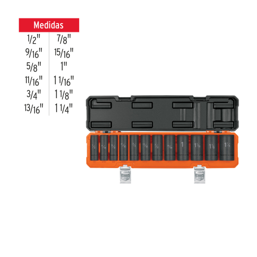 JGO 12 DADOS STD LARGOS DE IMPACTO TRUPE