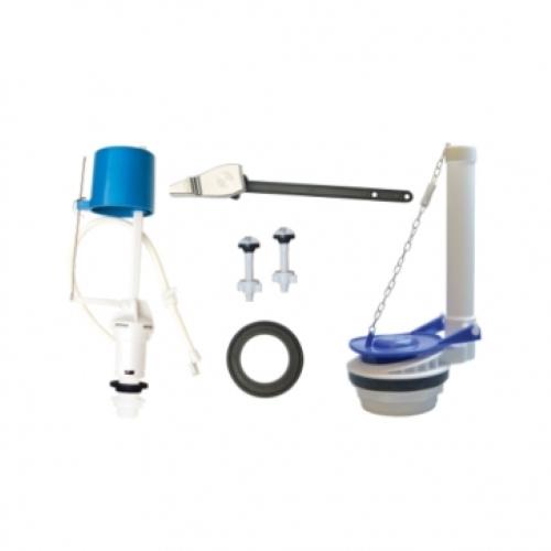 JUEGO DE HERRAJE PARA WC 3"  COMPATIBLE CON WC CATO COFLEX