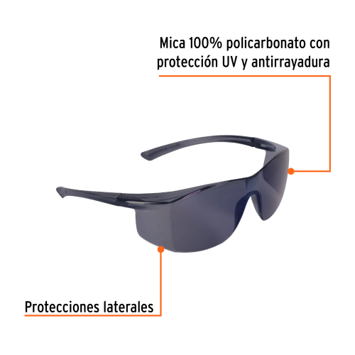 LENTE DE SEGURIDAD ESPEJO AZUL ULTRALIT