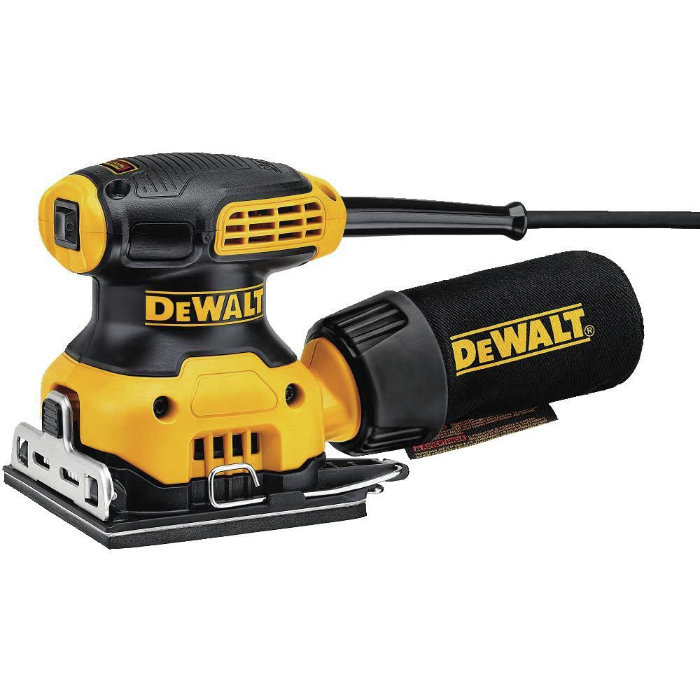LIJADORA DE PALMA DE 1/4" DE HOJA ACABADO FINO DEWALT