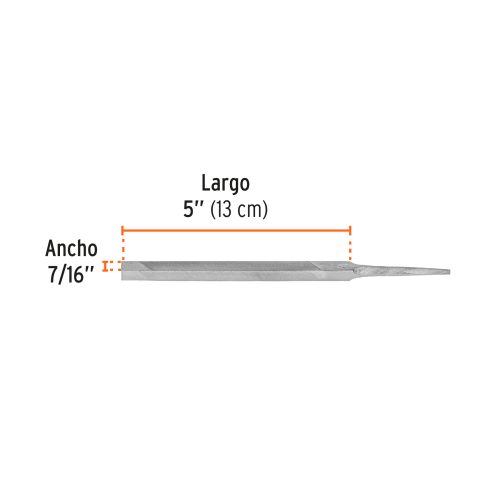 LIMA TRIANGULO PESADO 5 BASTARDA TRUPER
