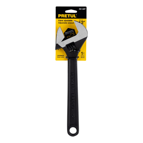 LLAVE AJUSTABLE (PERICO) 12" PAVONADA  PRETUL