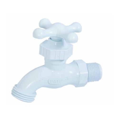 LLAVE P/MANGUERA 1/2 PLASTICO BCO. 0590