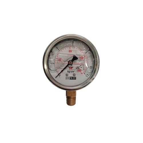 MANOMETRO CON GLICERINA 2.511 kg 160 lb KARLEN (14MANOME013CW)
