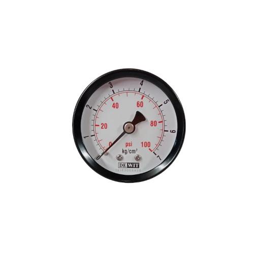 MANOMETRO SECO 0-7 kg DEWIT