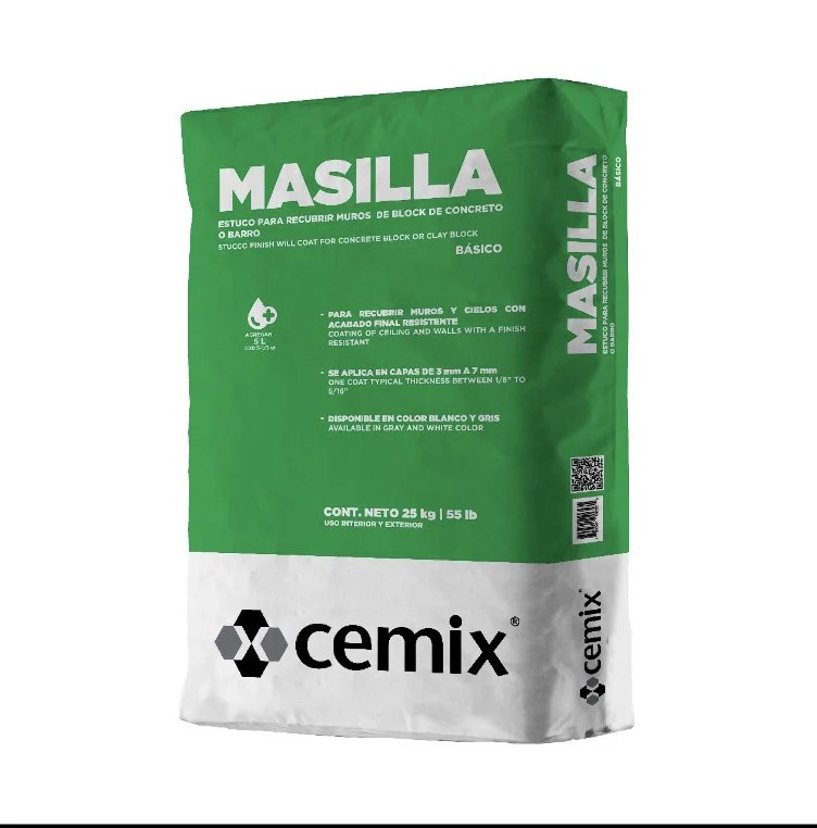 BULTO DE MASILLA DE 25 kg CEMIX